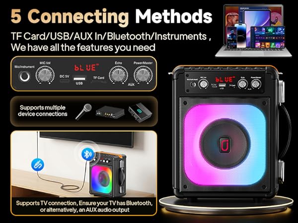 karaoke machine for family party