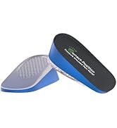 Correct Position's Height Increase Insoles, Heel Cushion Inserts, Heel Lift Inserts for Leg Lengt...