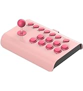 RALAN Arcade Fight Stick, Street Fighter Arcade Game Fighting Joystick with Turbo &amp; Macro Functio...