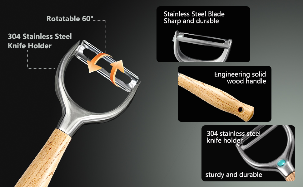 fruit peeler for cocktails,potato peeler for left handed people,quality peeler,kitchen peeler tool