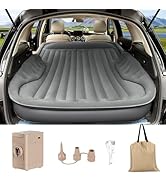 AKUDY Self-Inflating SUV Air Mattress with Built in Electric Pump,car air Mattress with Pillow fo...