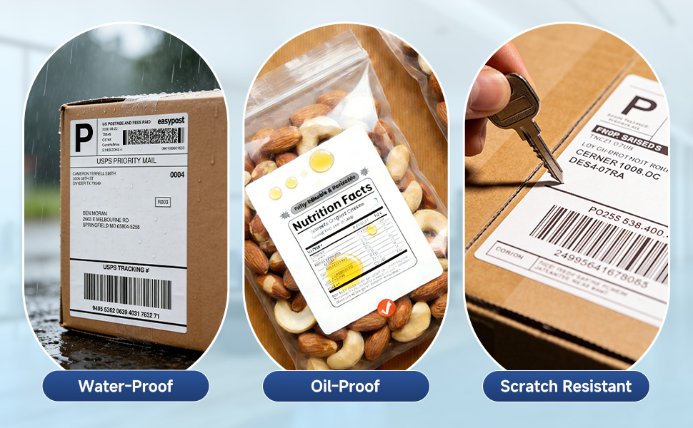 Thermal Shipping Labels Water-proof for eBay Shopify Etsy