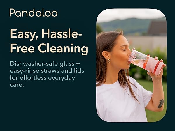 Pandaloo Glass Tumbler