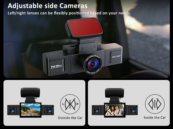 dash cam front and rear