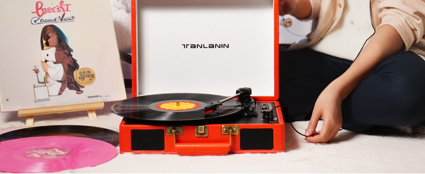 portable record player