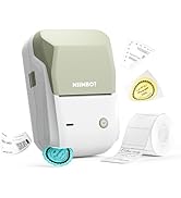 NIIMBOT Barcode Label Printer B1 Label Printer for Small Business, Bluetooth Label Maker with Tap...