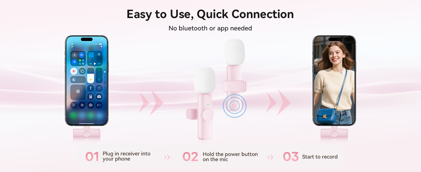 Wireless Microphone for iPhone