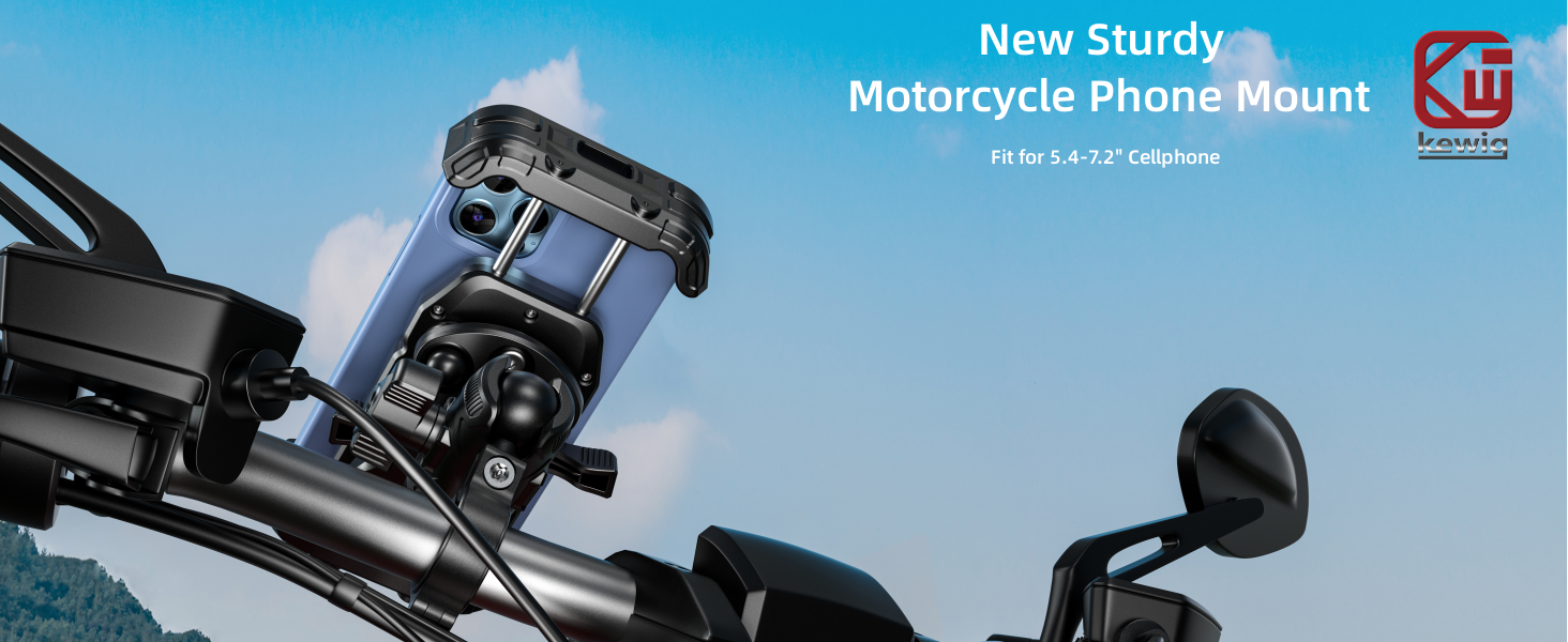 motorcycle phone mount