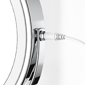 charging port of this makeup mirror