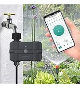 FRANKEVER Sprinkler Irrigation Timer Outdoor Hose Timers for Watering With App Control, Upgrade W...
