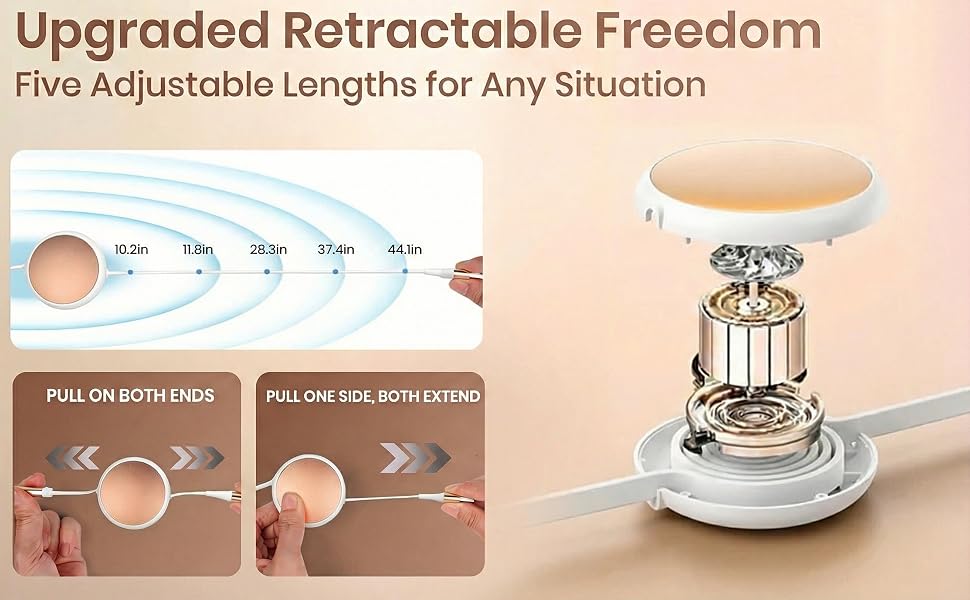 6 in 1 charging cable; 6 in 1 multi charger; 6 in 1 retractable cable with fast charge adapter