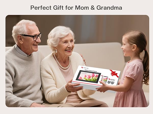 frameo digital frame wifi picture photo video share moment from phone