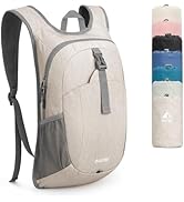 G4Free 12L Hiking Backpack, Lightweight Small Hiking Daypack for Outdoor Travel Mini Foldable Sho...