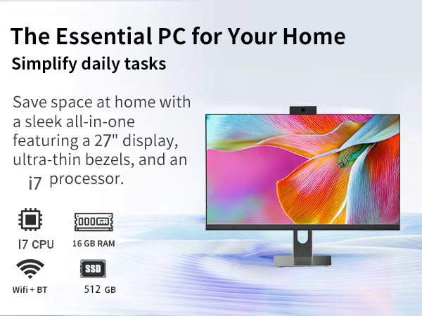 27&amp;#34; All-in-One Desktop Computer