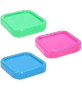 3Pcs Square Magnetic Pin Cushion,Anti-Loss Plastic Sewing Pins Holder for Quilting DIY Projects,S...