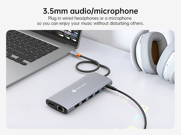docking station for laptop dual monitor triple