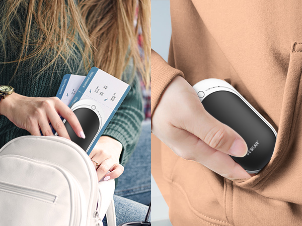 portable hand warmer, easy to use in pocket