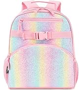 FlowFly Kids Backpack for Toddler Boys Girls, Simple Lightweight Bookbag for Daycare Kindergarten...