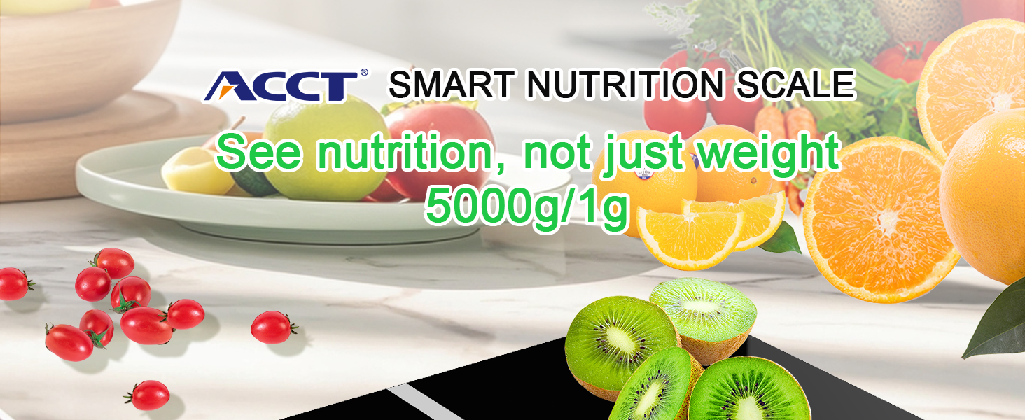 food scale with nutritional calculator