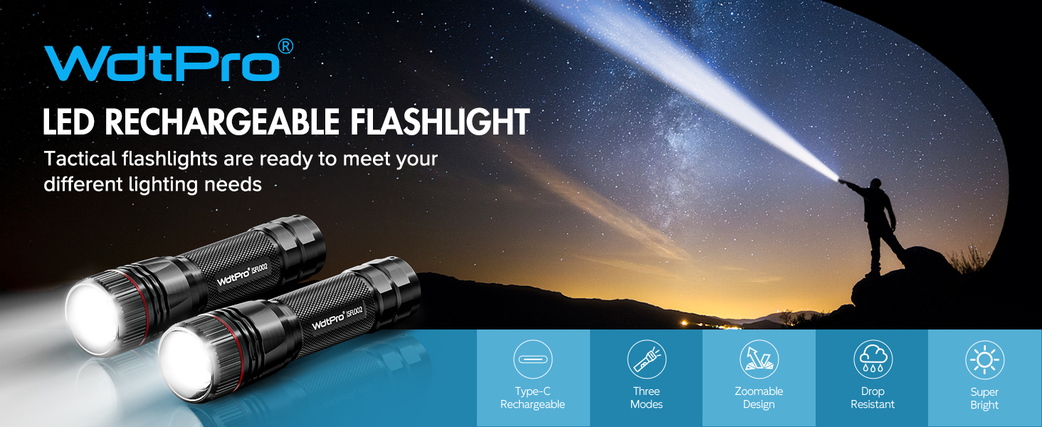 flashlight rechargeable