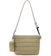 ACUARIO Crossbody Bags for Women - Puffy Tote Bag Purse for Work, Travel, Shoulder Handbag with S...