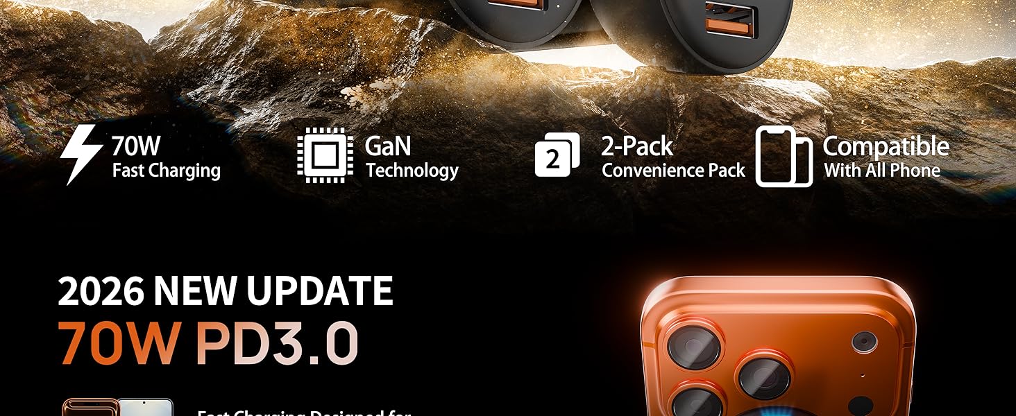 fast charging car charger