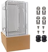 YETLEBOX Outdoor Waterproof Electrical Box Junction Box Weatherproof IP67 ABS Plastic Enclosure S...