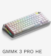 Glorious Gaming - GMMK 3 PRO HE: Wireless Gaming Keyboard Rapid Trigger, Hall Effect, Aluminum Bo...