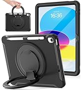 BATYUE iPad Case for 10th/11th (A16) Gen 2022/2025: Professional Shockproof 10.9/11" Cover with S...