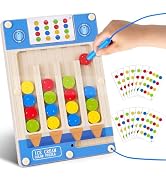 Montessori Wooden Sensory Autism Toys: 4 5 6 Year Old Girl Boy Birthday Gifts | Toys for 4-5-6-7 ...