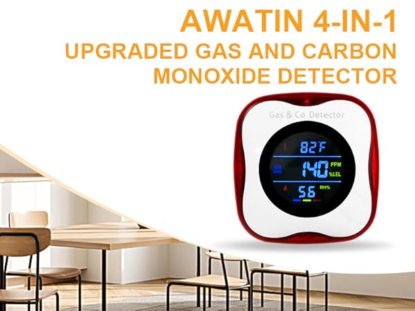 gas and carbon monoxide detector
