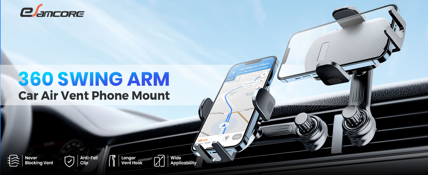 234 air vent phone mount
