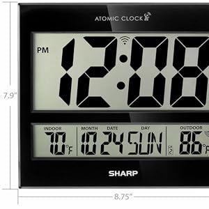 Sharp SPC1107A simple to read