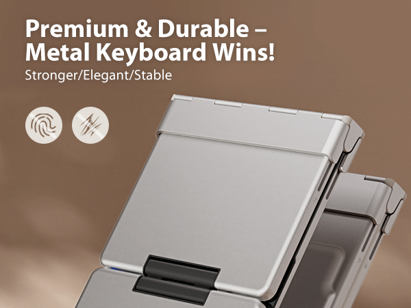 metal bluetooth keyboard
