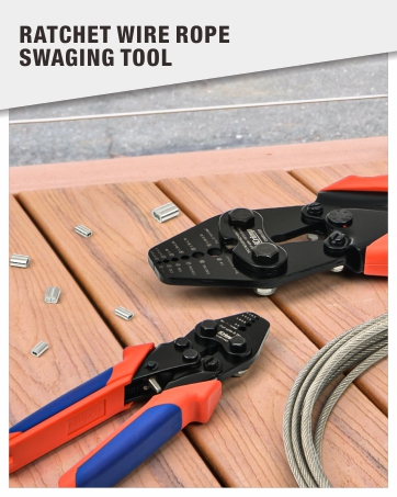 ratchet swaging tool