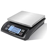 Puozult Digital Kitchen Scale 30kg/66lb Large Food Scale for Baking Cooking Stainless Bread Scale...