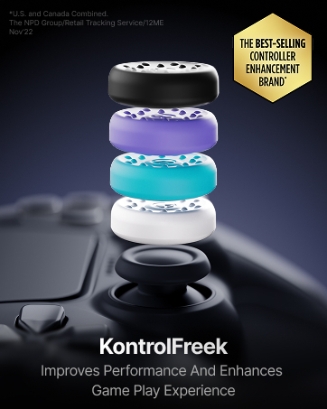 KontrolFreek Improves Performance and Enhances Game Play Experience