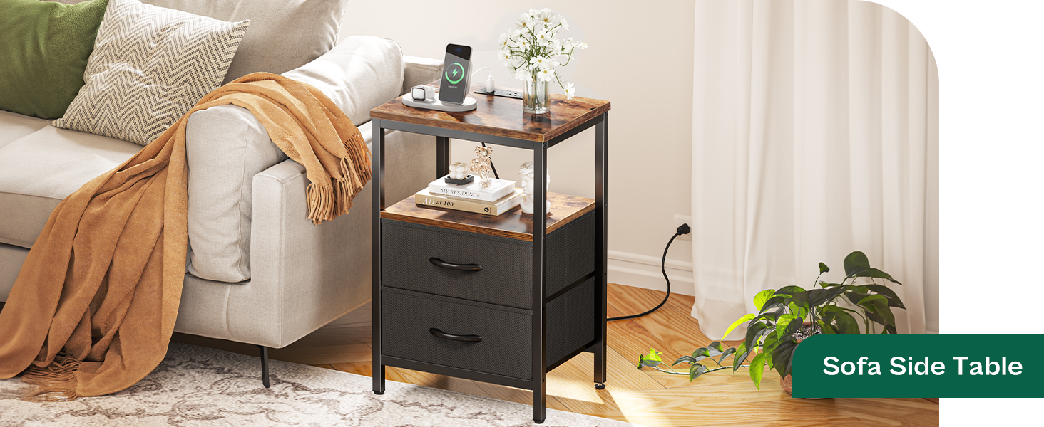 Nightstand side table end table
