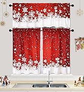 Christmas kitchen curtains