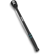 DURATECH Extra Long Handle 1/2-Inch Drive Ratchet, 90-Tooth Ratchet Wrench | Socket Wrench with 1...