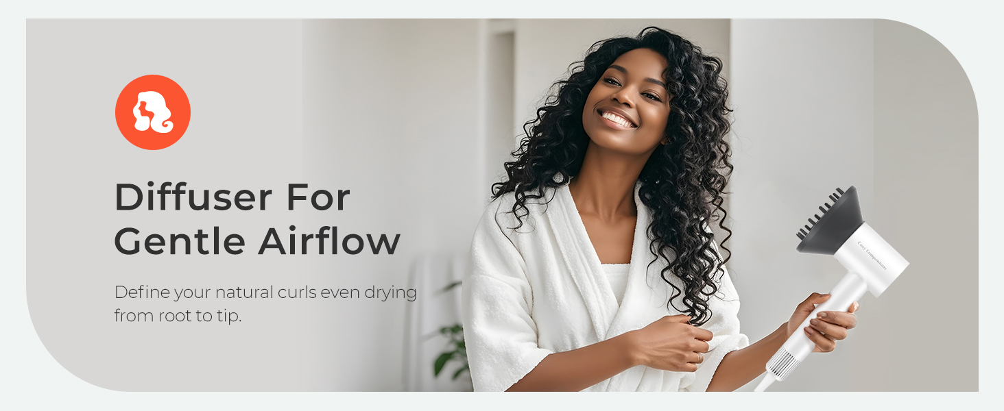 curly hair products portable dryer