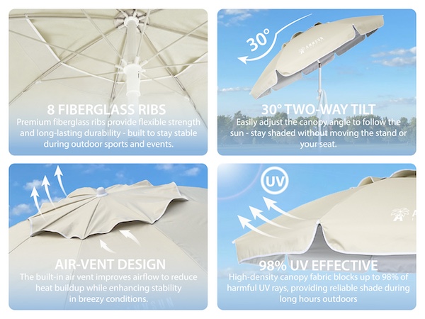 shade umbrella portable