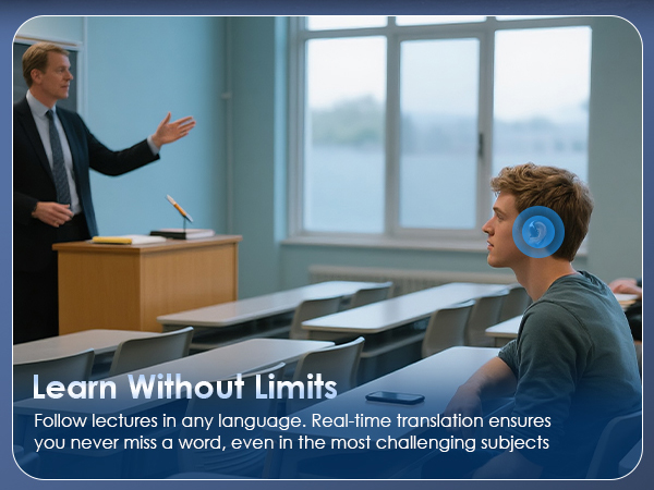 ai headphones language translation