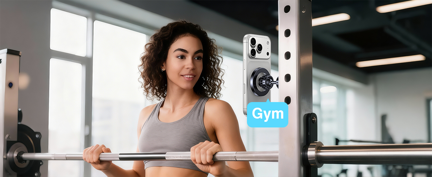 gym phone holder