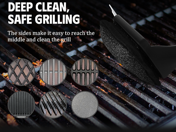 Grill Brush Bristle Free