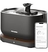 PETLIBRO Cat Water Fountain, App Monitoring Pet Fountains for Cats Indoor with Stainless Steel Tr...