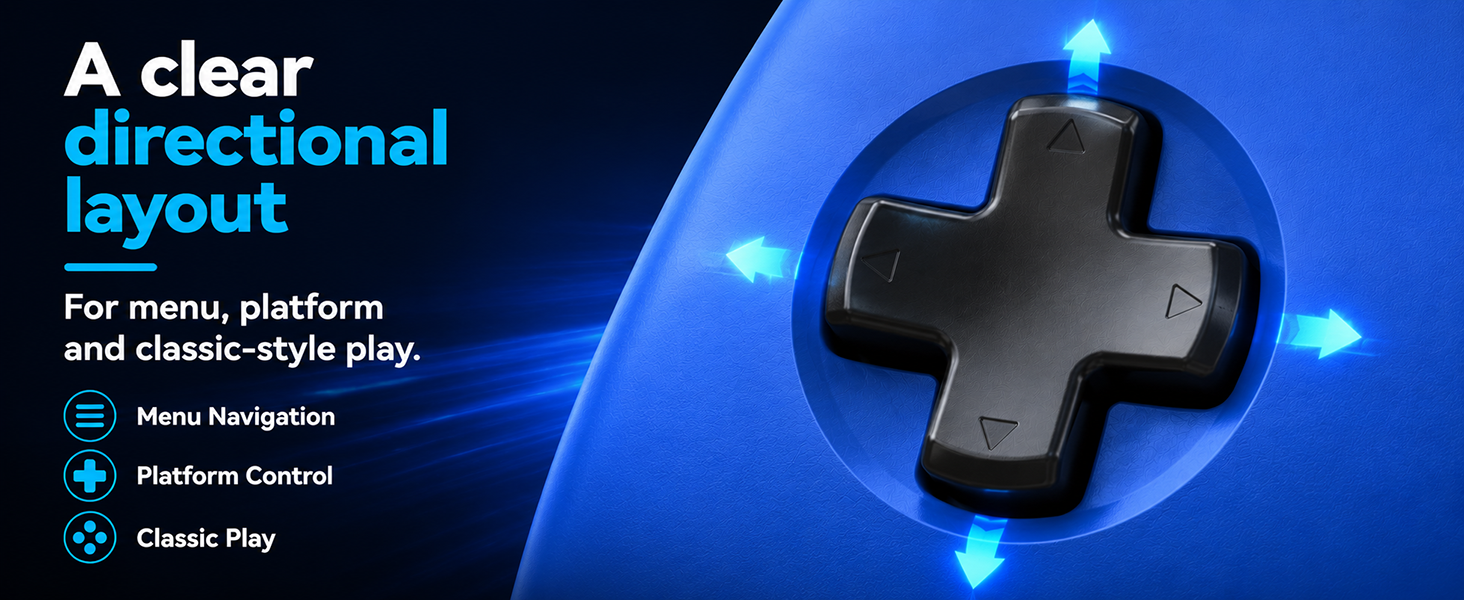 gamepad controller for luna