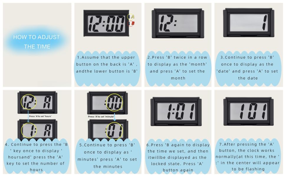 Time Setting Manual