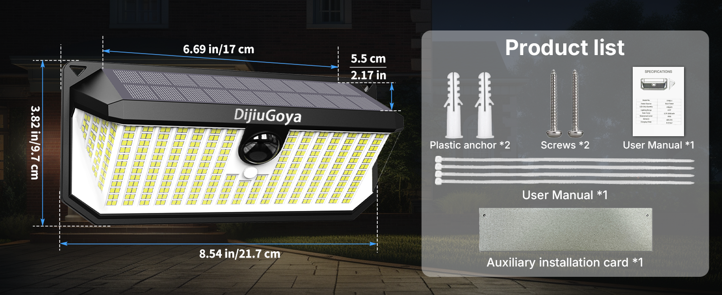 Solar Lights Outdoor Waterproof