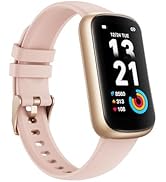 Fitness Tracker Watch With Heart Rate Monitor,3ATM Waterproof Watches For Women Digital Watch Fit...